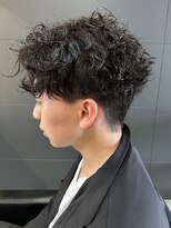 ニアウ 伊勢崎連取店(Niau)&nbsp;メンズマッシュパーマツイストスパイラルパーマ波巻きパーマ