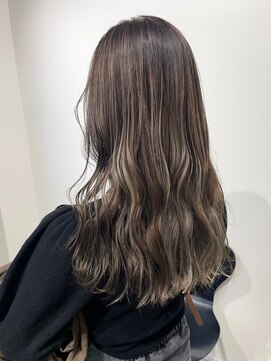 セロ 東辻井店(SERO) 【SERO東辻井】ロングレイヤー/アッシュグレージュ