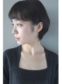 インナーグレージュ/マチルダボブ/前髪/ピンクベージュ/二子玉川