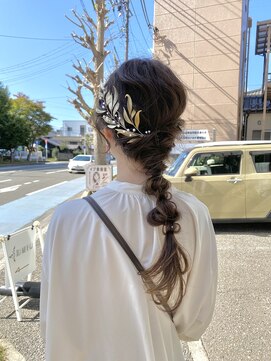 オアズヘアービィグラッド(ORe'S HAIR BE GLaD) 【新潟/アレンジ/U24】ヘアアレンジ