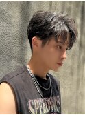 萱原大幹 センターパート/眉毛/短髪/メンズカット