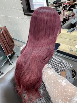 ベレーザ 渋谷(BELEZA) 8040髪質改善ブリーチなしダブルカラーワンホンレイヤーカット