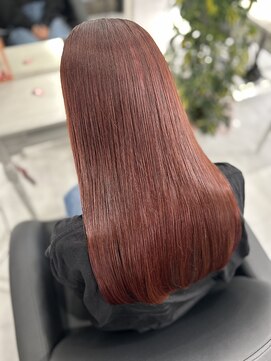 エース 春日部店(A) ブリーチなしオレンジレッド