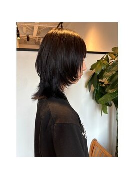 エイト 熊谷店(EIGHT) お客様スタイル_デザインカラー　ミディアム