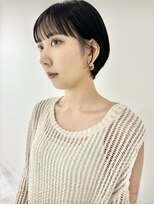 ケンジ 横浜(KENJE)&nbsp;マッシュショート/大人ショート/丸みショート/横浜/髪質改善