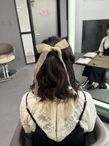 クク 那覇国際通り(CUCU)&nbsp;ハーフアップアレンジ