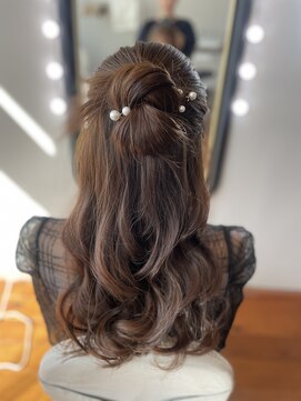 コマリ(comari) ハーフアップ