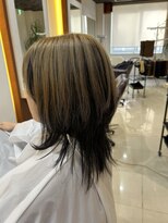 クラップス ヘアデザイン(CLapS hair design) アンブレラマッシュウルフ