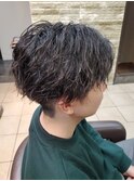 メンズマッシュパーマツイストスパイラルパーマニュアンスパーマ
