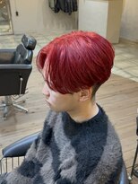 ミオ ベガ(Mio'' VEGA)&nbsp;韓国アイドル風センターパート×レッドカラー赤髪