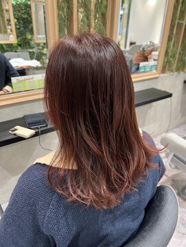イメージア 町田店(IMAGE A) ゆるふわレイヤー暖色系カラー＠30代40代50代60代