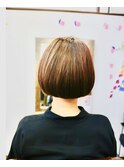 まるみボブ＆ヘアカラー