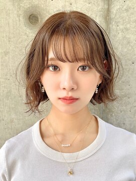 ラファンジュ ヘアー(Rohange hair) 【Rohange】ショートボブ/顔周り/似合わせ/ショコラブラウン