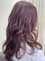 ヘアケアアンドヘアデザイン リベール(L:belle)&nbsp;モーヴピンク/ブリーチなしダブルカラー
