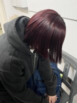 ブラン(blanc)&nbsp;ブリーチなし赤紫@AZUSA