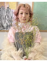 ニア(near)&nbsp;ペールピンクグラデーションボブ○