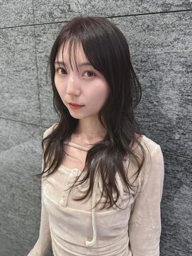 ファースト 仙台店(first) 韓国ハッシュカット×ブルーグレー