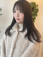 ニーナ(NI-NA) ダークベージュ×ロング