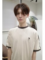 アンド グラフ(& Graph.)&nbsp;センターパートマロンブラウン