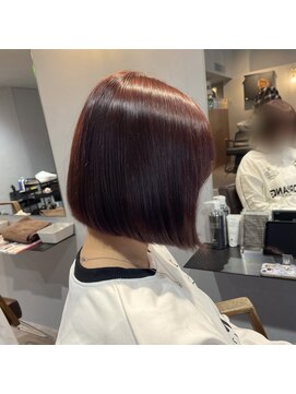 bob × w color / wine red