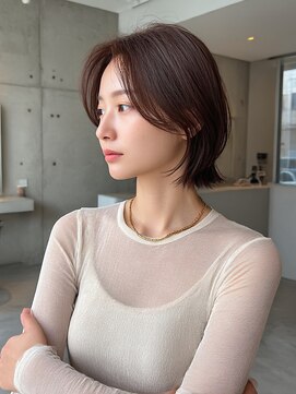 クレビアテン(CreBiA ten_) 艶髪/艶感/艶髪/透明感/レイヤーカット/顔まわりカット