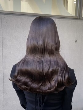 キュア 表参道(CURE) 黒髪/グレージュカラー/ココアベージュ/ヘルシーロング/表参道