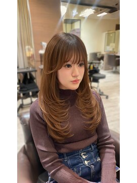 ヘアメイク シュシュ(Hair make chou chou) ザクザクレイヤー　レイヤーカット　髪質改善