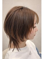 サイクル(CYCLE)&nbsp;黒髪/クラゲヘアー/オリーブグレー/小顔/ココアベージュ/伊勢崎