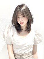 ナチュラル金山(NATURAL)&nbsp;【くびれミディ × 透け感ミルクティーグレージュ】