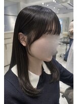 ラミ(L'ami) 《吉田光ノ丞》地毛風縮毛矯正/小顔顔周りカット地毛風ブラウン