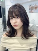 e591髪質改善ブリーチなしダブルカラーレイヤーカット原宿