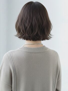 フレイムス ヘアアンドリラックス 赤羽店(Frames hair&relax) 大人可愛いショートボブ20代30代40代◎前髪あり丸みミニボブ赤羽