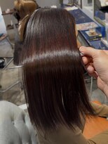 ミレヘアー 越谷(Mire hair) うねり・広がりが気になる方/乾かしただけbefore→after