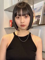 ザ スリック(THE SLICK)&nbsp;黒髪ぱっつんボブ×髪質改善艶