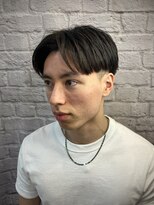 グレイスフルバーバー 新宿パークタワー店&nbsp;ツーブロックセンターパート