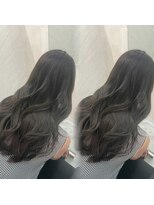 ミヨン 京橋店(miyon)&nbsp;韓国レイヤーカット×暗髪カラー×髪質改善
