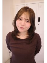 ジジ 宇都宮(Gigi) 85. 髪質改善カラー/艶髪セミロング/デザインカラー