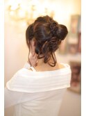 ヘアリボンアップ