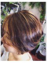 ヘアーアンドメイク フラット ヒルズ(Hair&Make FLAT HILLS) ・・・アダルトなロックスタイル。。。
