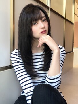 ビューティーコネクション ギンザ ヘアーサロン(Beauty Connection Ginza Hair salon) 《山崎美穂》毛先パーマことりベージュウォーターホール