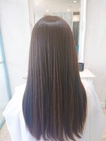 ミューズ 新瑞橋店(MUSE)&nbsp;真っ黒じゃないほんのり明るいアッシュ系カラー