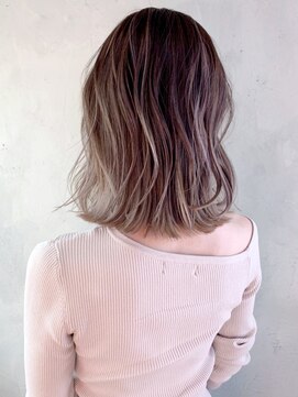 アイティー バイ アルバム 中野店(IT by ALBUM) シルキーボブ_スリークボブ厚めバングローライト_ba288751