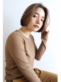女性らしい丸みショートボブ【新宿olive's by neolive】