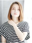 ハイトーンツヤ感ワンカールボブ