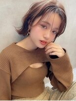 アグ ヘアー トロワ 加古川店(Agu hair trois)&nbsp;《Agu hair》前髪長めの色っぽ外ハネボブ