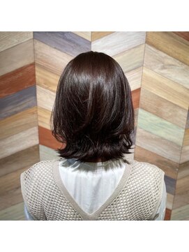 ヘアートゥリース(hair trees) 外ハネボブ