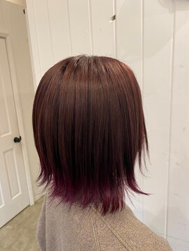 クロエバイラヴィズム 郡山さくら通り店(CLOE by LUVISM) 外ハネ&グラデーション