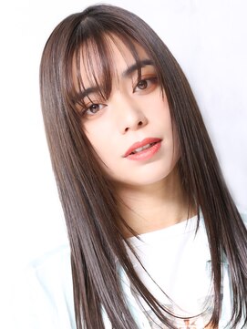 無垢(muku) 大人可愛い小顔美髪ツヤ髪ストレートロング髪質改善B2