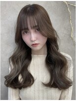 ロンド クラン 岡崎(Lond Clan)&nbsp;カーキグレージュ/ 韓国ヘア /顔まわりカット