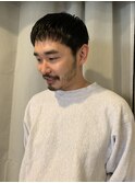メンズナチュラルベリーショート